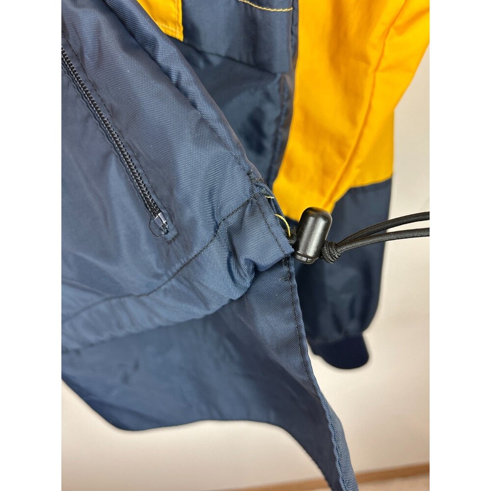 Sew Sporty Rockford Crew Rowing Jacket Vintage Blue Gold Size XL USA Made - Picture 3 of 15